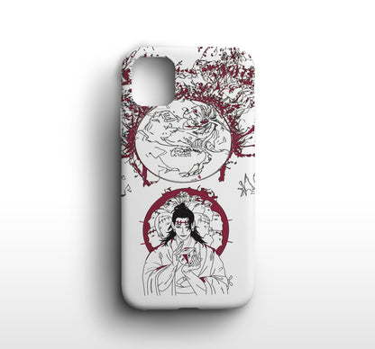 Jujutsu Kaisen | Kenjaku White/Pink Blood Print Silicone Phone Case - CC-14