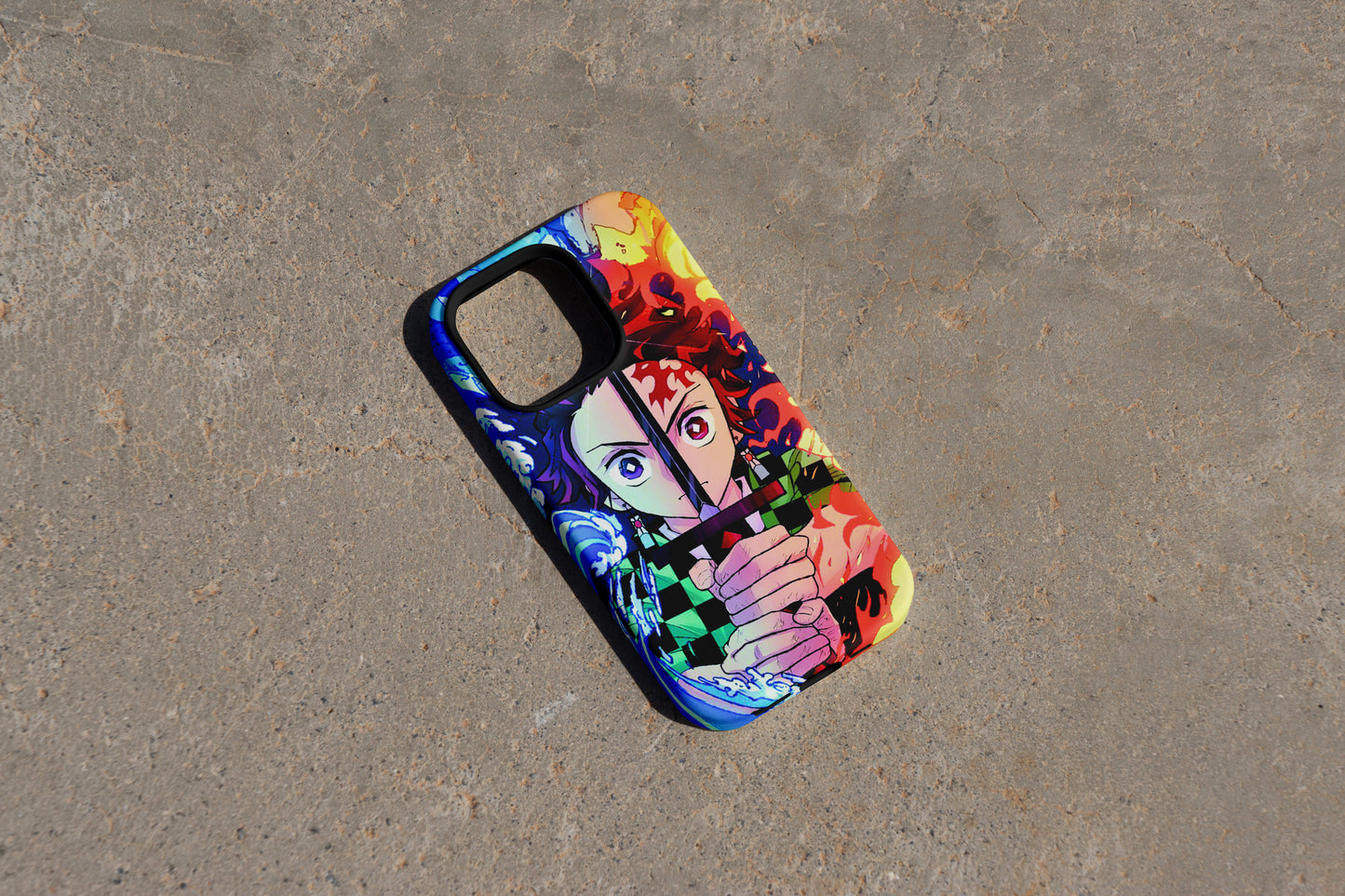 Demon Slayer | Tanjiro Kamado Print Silicone Phone Case - CC-92