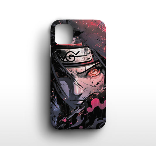 Naruto Shippuden | Sasuke Uchiha Print Silicone Phone Case - CC-41