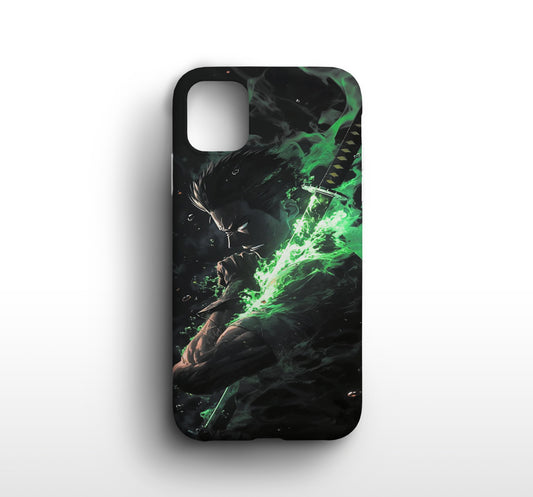 One Piece | Zoro Print Silicone Phone Case - CC-45