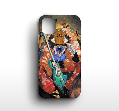 One Piece | Brook Print Silicone Phone Case - CC-49