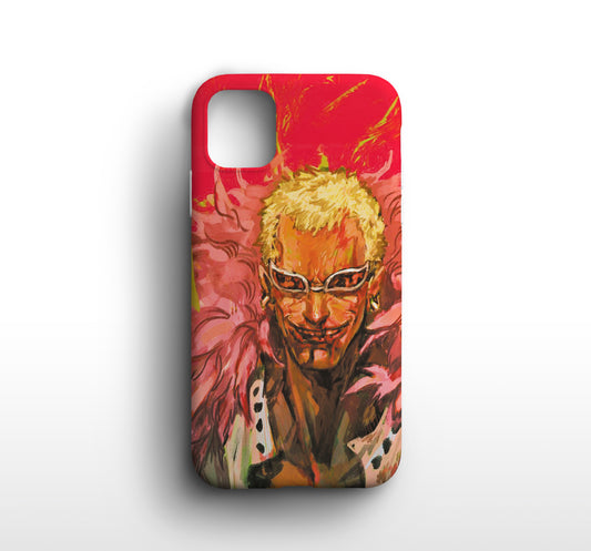 One Piece | Flamingo Print Silicone Phone Case - CC-56