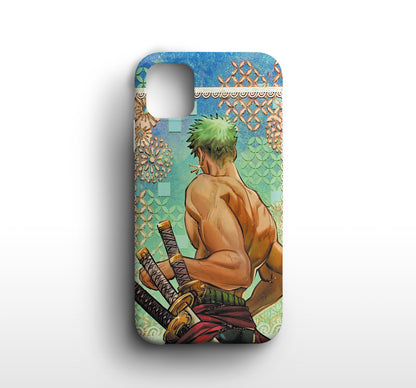 One Piece | Zoro Print Silicone Phone Case - CC-60