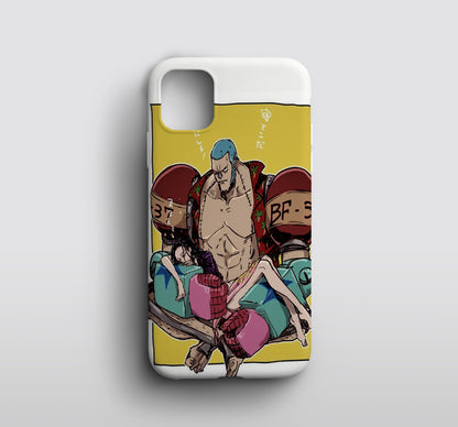 One Piece | Franky And Robin Print Silicone Phone Case - CC-66