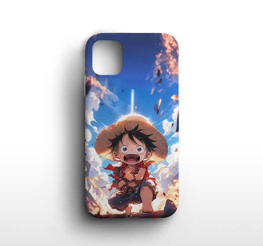 One Piece | Luffy Print Silicone Phone Case - CC-69