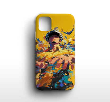 One Piece | Trafalgar Law Print Silicone Phone Case - CC-72