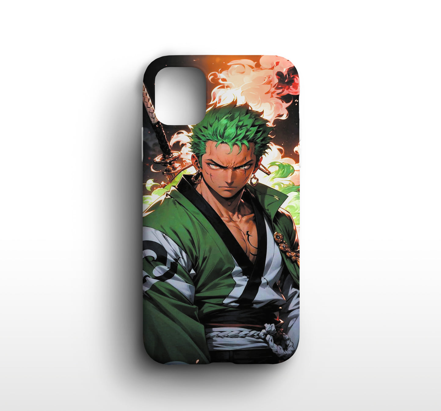 One Piece | Zoro Print Silicone Phone Case - CC-79