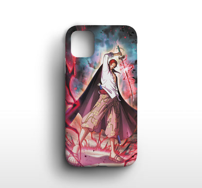 One Piece | Shanks Print Silicone Phone Case - CC-83