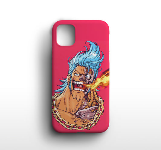 One Piece | Franky Print Silicone Phone Case - CC-90