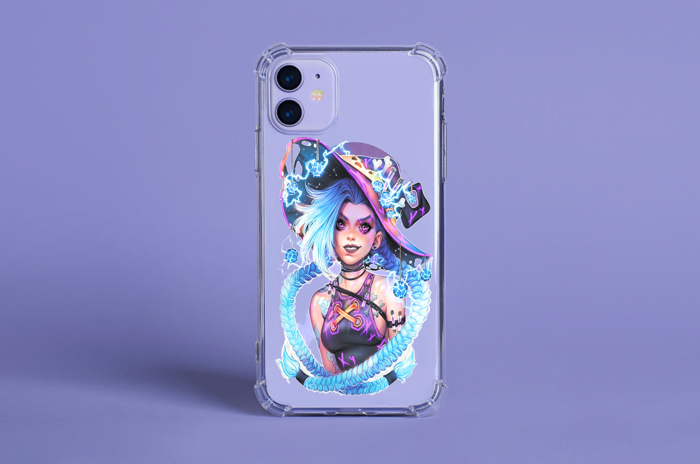 League Of Legends | Jinx Print Silicone Phone Case - CC-144