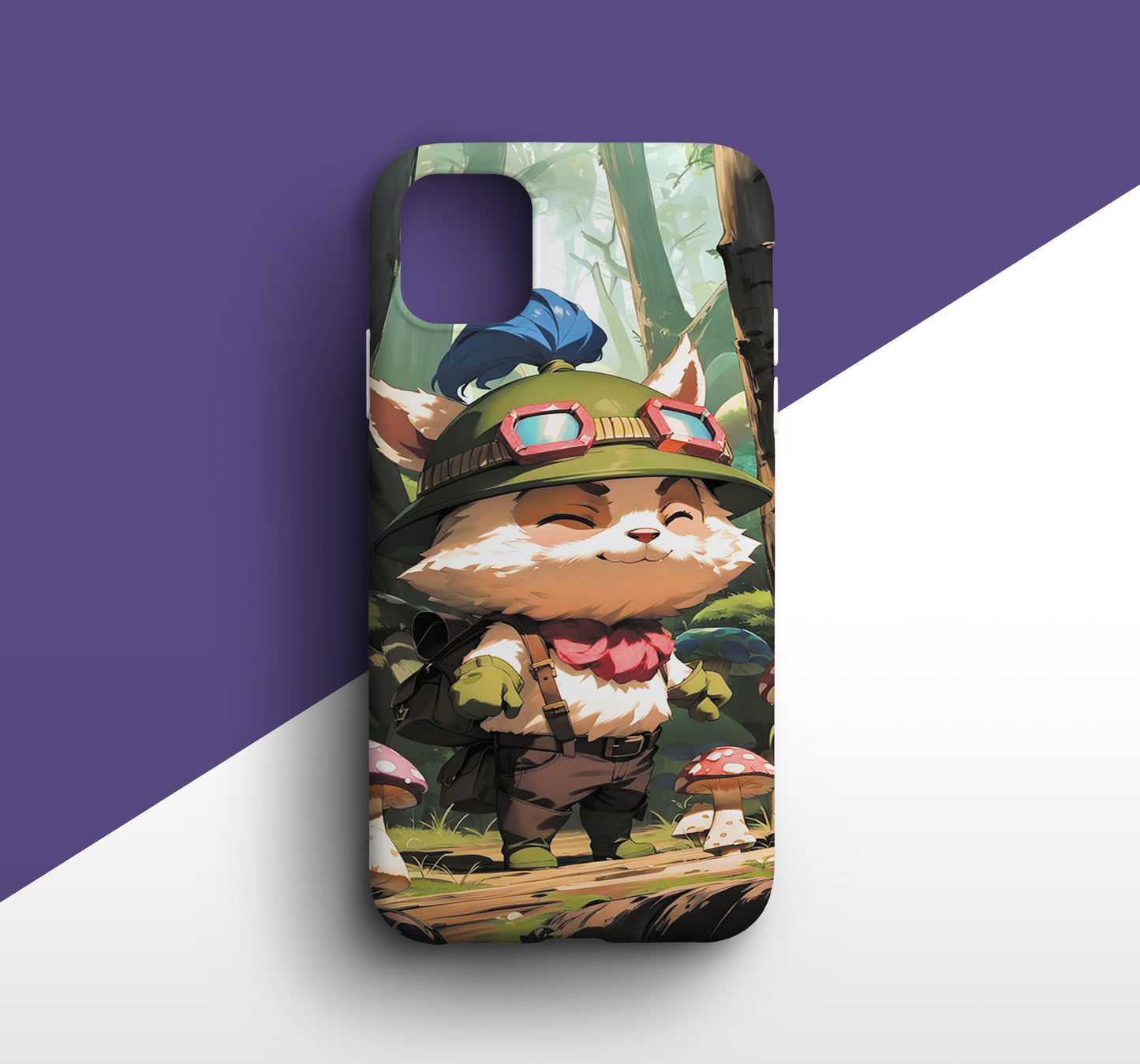 League Of Legends | Teemo Print Silicone Phone Case - CC-121