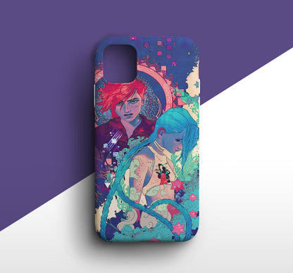 League Of Legends | Jinx/VI Print Silicone Phone Case - CC-122