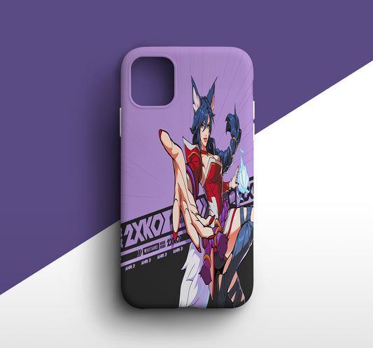 League Of Legends | Ahri Print Silicone Phone Case - CC-130