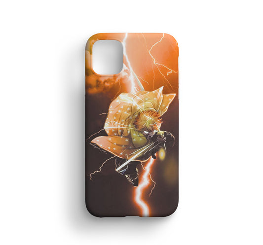 Demon Slayer | Zenitsu Agatsuma Print Silicone Phone Case - CC-94