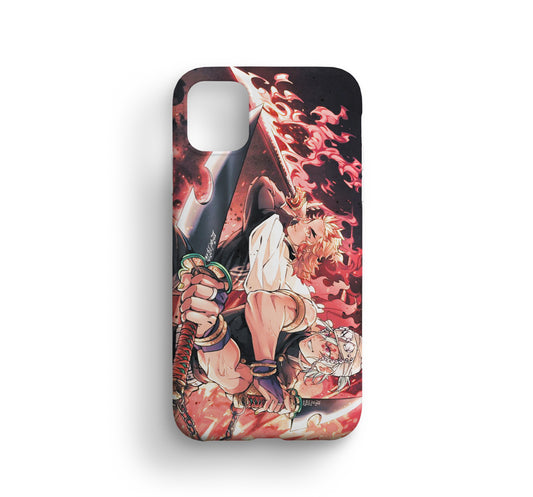 Demon Slayer |  Kyōjurō/Tengen Print Silicone Phone Case - CC-99