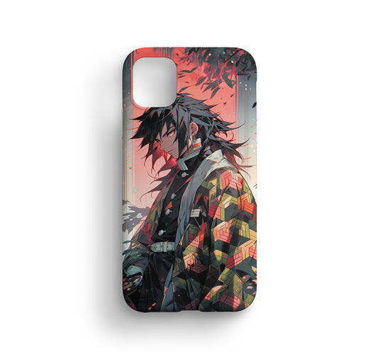 Demon Slayer | Giyu Tomioka Print Silicone Phone Case - CC-107