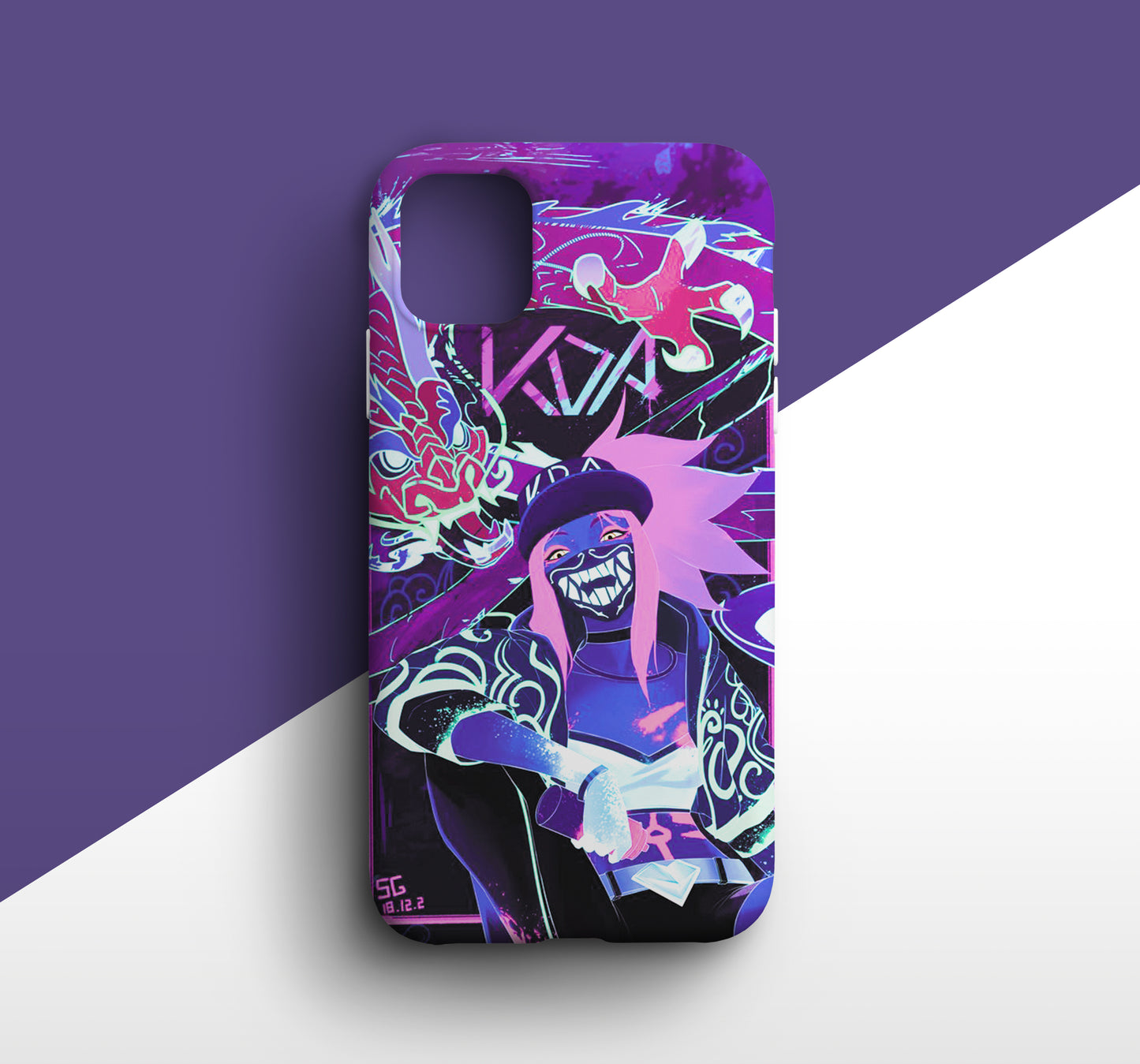 League Of Legends | Akali Print Silicone Phone Case - CC-152