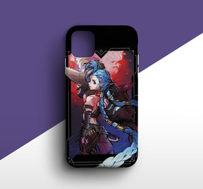 League Of Legends | Jinx Print Silicone Phone Case - CC-139