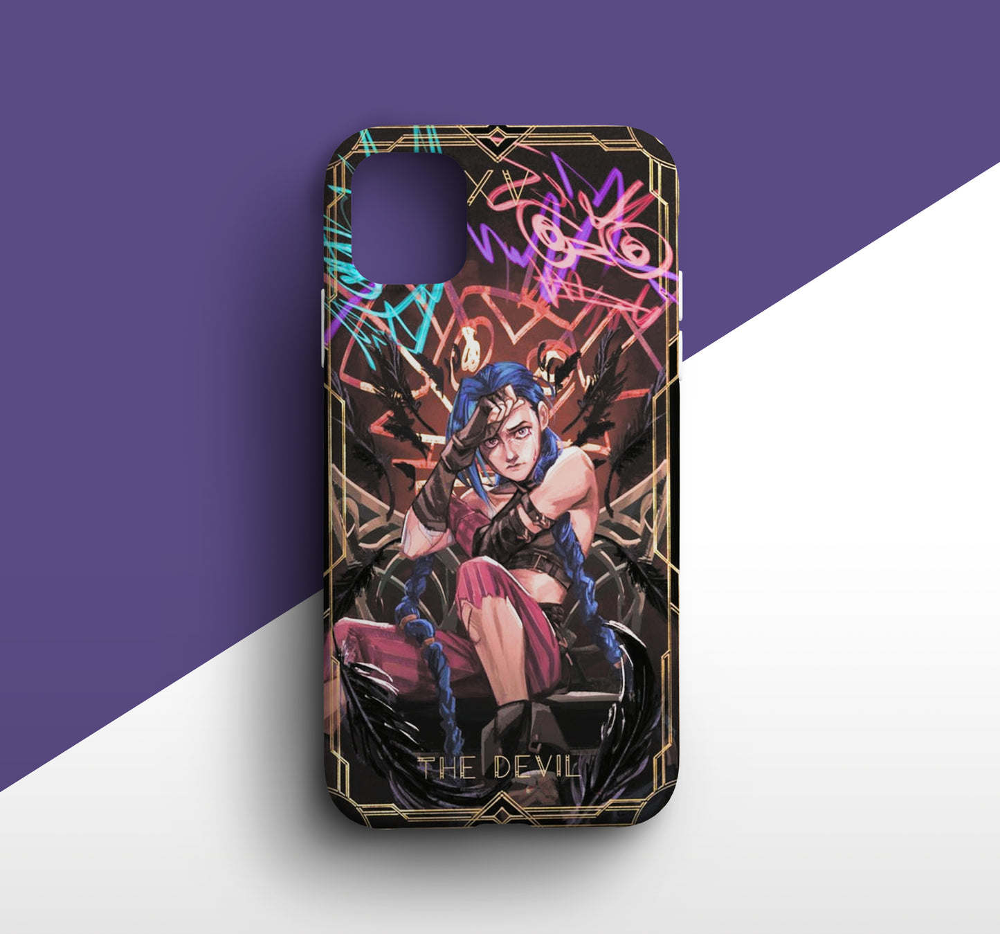 League Of Legends | Jinx Print Silicone Phone Case - CC-148