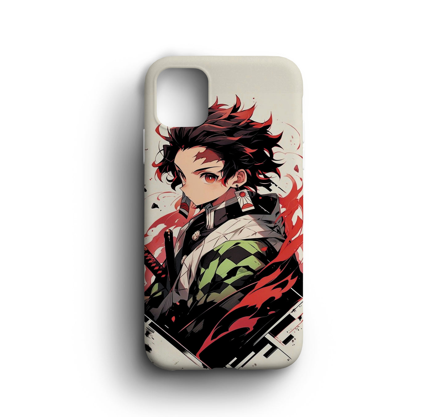 Demon Slayer | Tanjiro Print Silicone Phone Case - CC-115