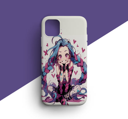 League Of Legends | Jinx Print Silicone Phone Case - CC-119