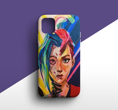 League Of Legends | Jinx/Vi Print Silicone Phone Case - CC-142