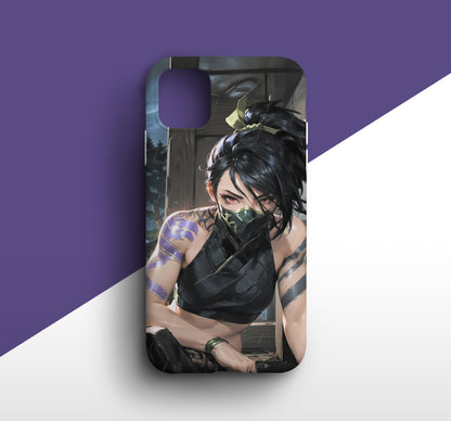 League Of Legends | Akali Print Silicone Phone Case - CC-145