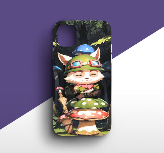 League Of Legends | Teemo Print Silicone Phone Case - CC-127