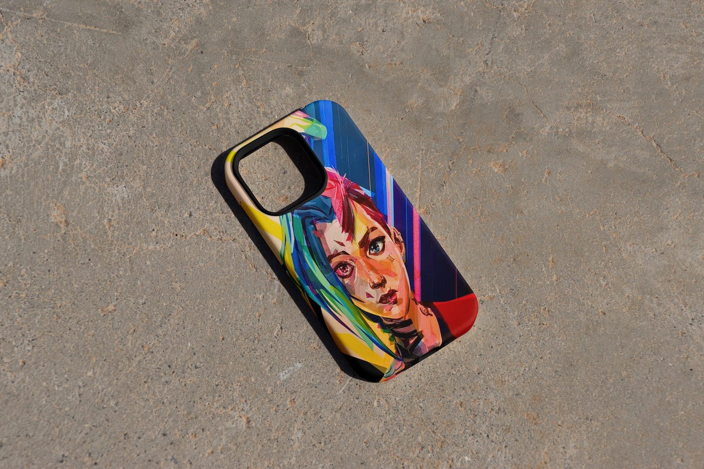 League Of Legends | Jinx/Vi Print Silicone Phone Case - CC-142