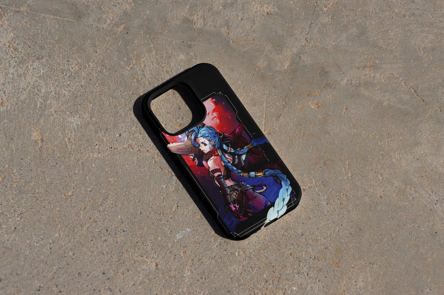 League Of Legends | Jinx Print Silicone Phone Case - CC-139