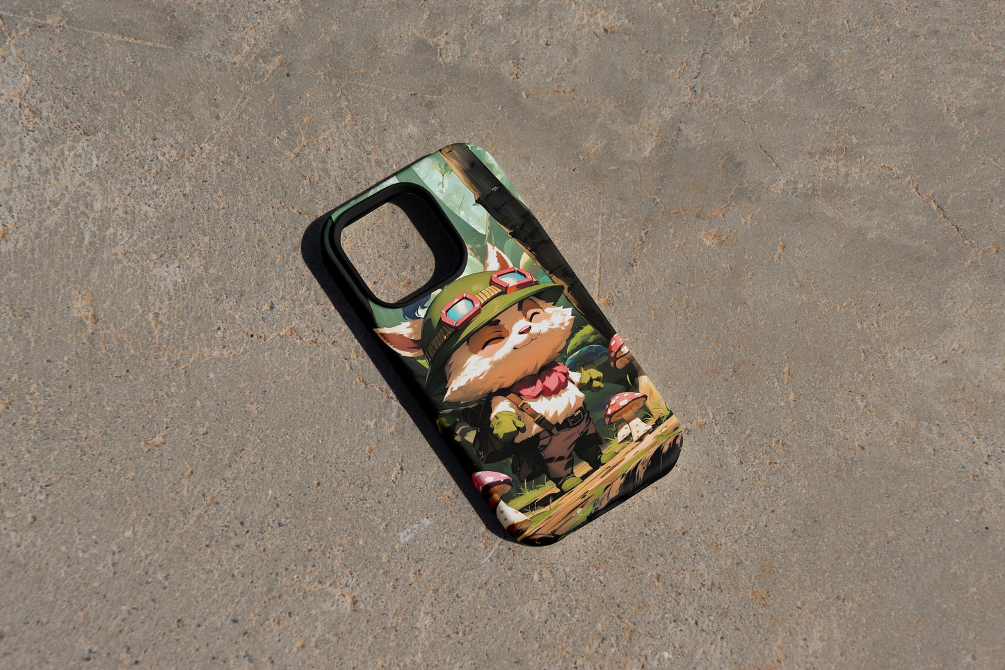 League Of Legends | Teemo Print Silicone Phone Case - CC-121