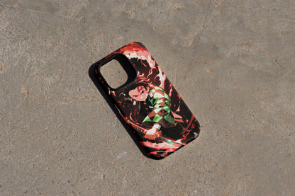 Demon Slayer | Tanjiro Print Silicone Phone Case - CC-95