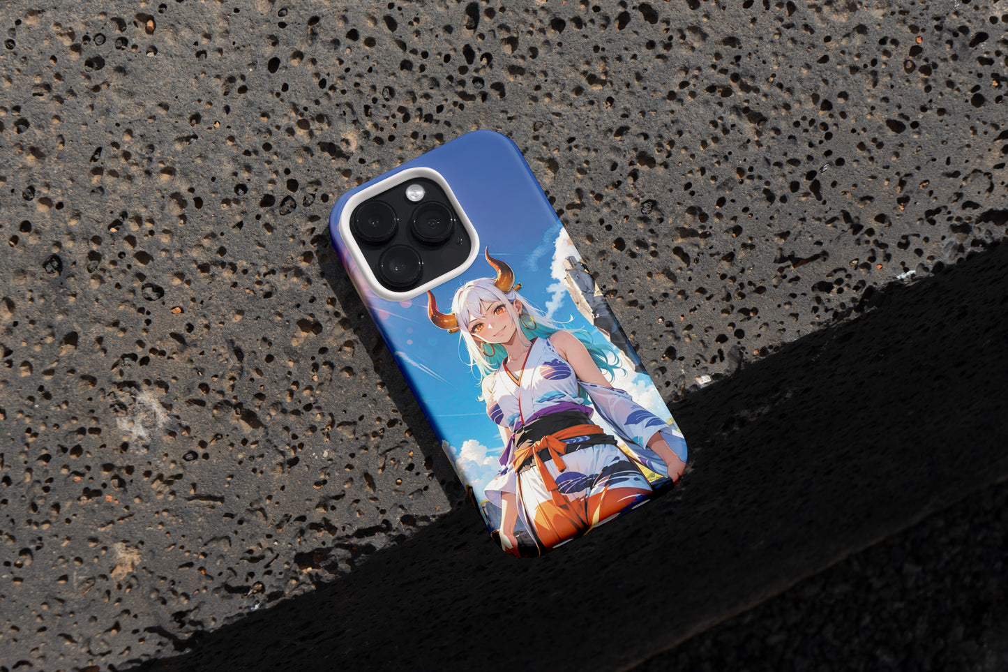 One Piece | Yamato Print Silicone Phone Case - CC-52