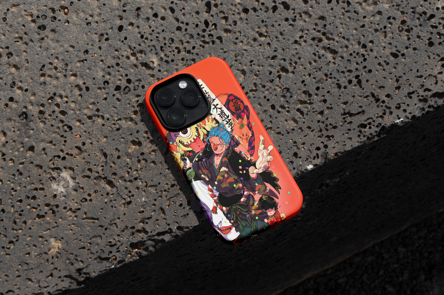 One Piece | Buggy The Clown Print Silicone Phone Case - CC-58