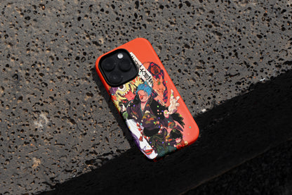 One Piece | Buggy The Clown Print Silicone Phone Case - CC-58