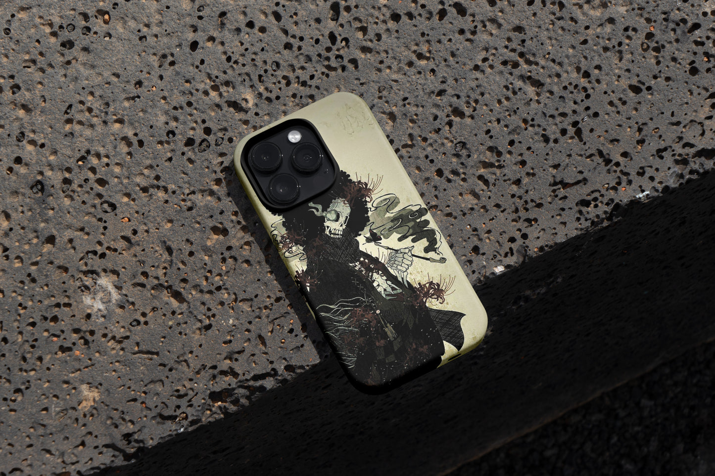 One Piece | Brook Print Silicone Phone Case - CC-75