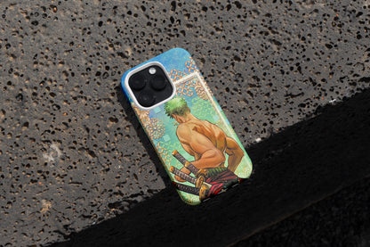 One Piece | Zoro Print Silicone Phone Case - CC-60