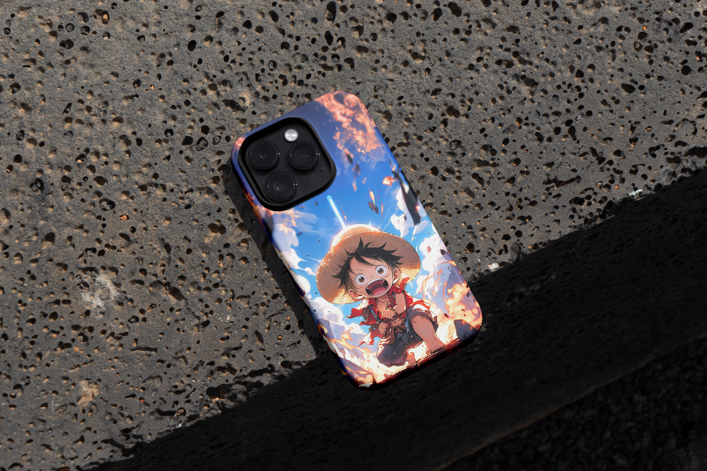 One Piece | Luffy Print Silicone Phone Case - CC-69