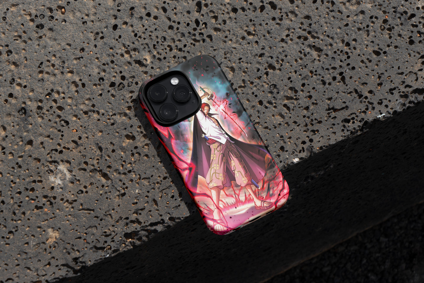 One Piece | Shanks Print Silicone Phone Case - CC-83