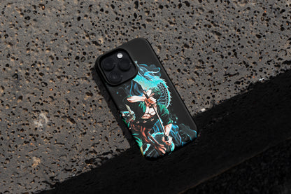 One Piece | Zoro Print Silicone Phone Case - CC-87