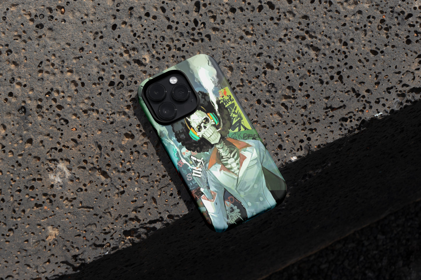 One Piece | Brook Print Silicone Phone Case - CC-88