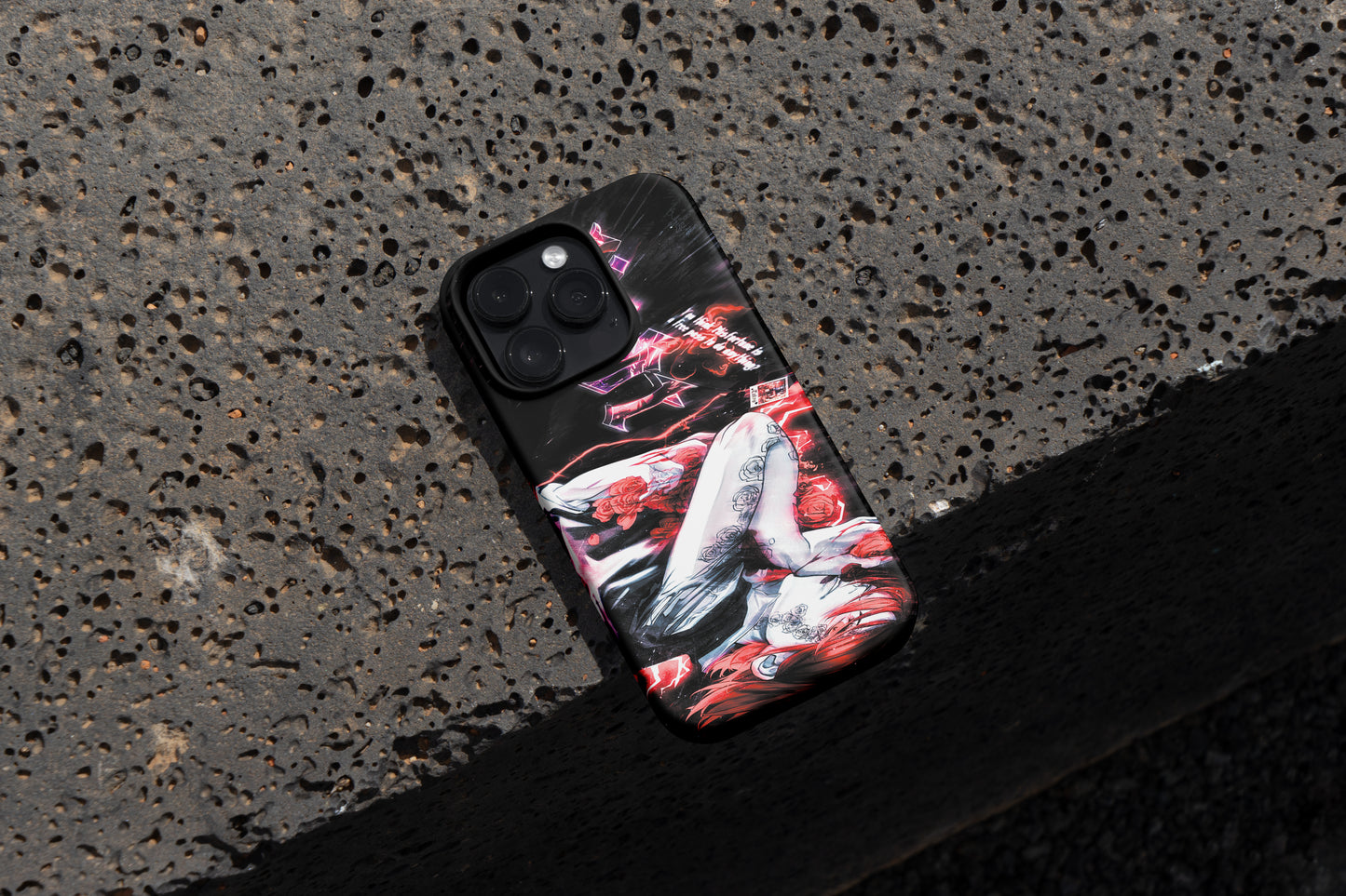 Jujutsu Kaisen | Nobara Black/Red Silicone Phone Case - CC-16