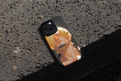 One Piece | Sanji Artwork Print Silicone Phone Case - CC-78