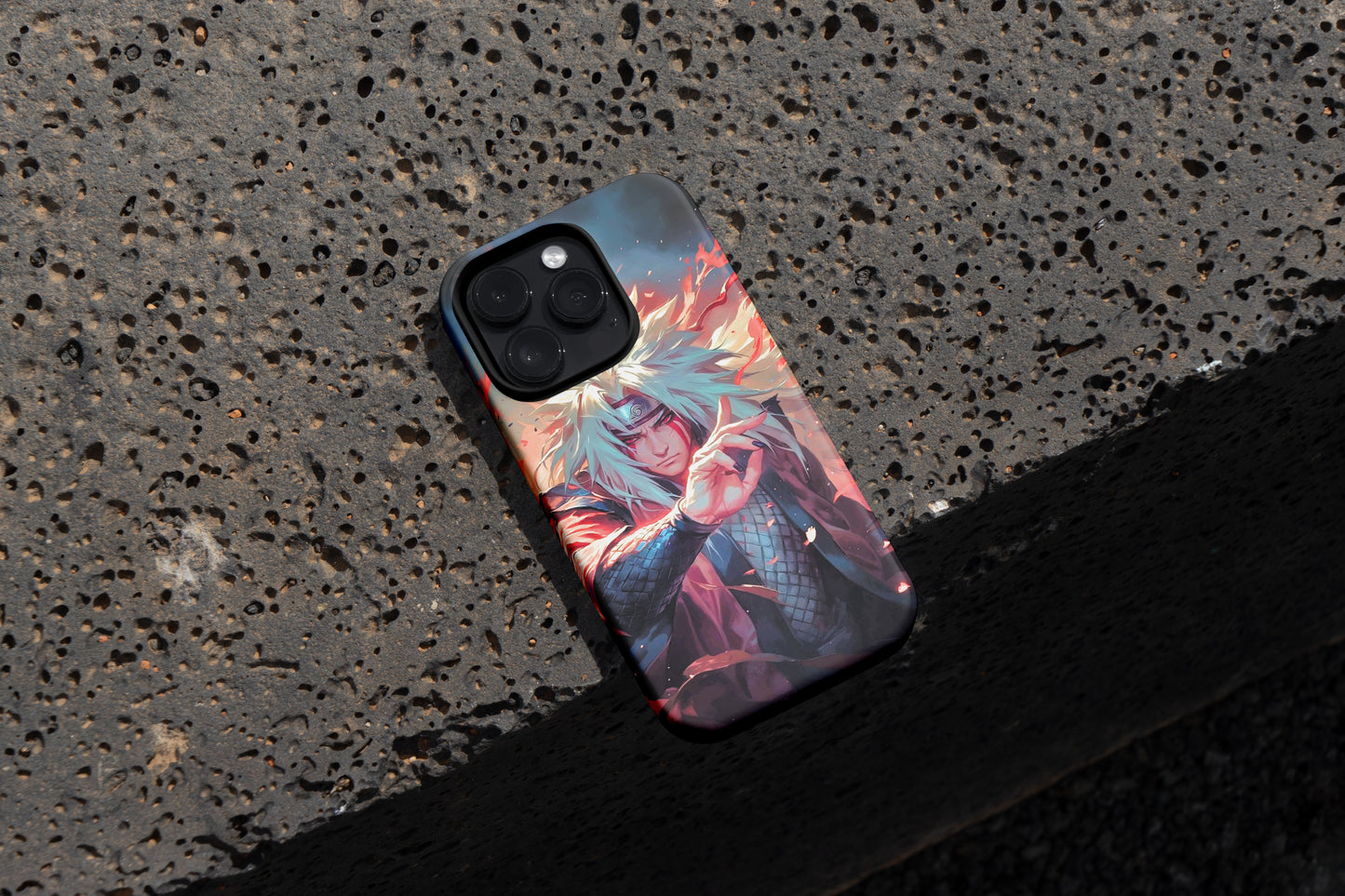 Naruto Shippuden | Jiraiya Print Silicone Phone Case - CC-37