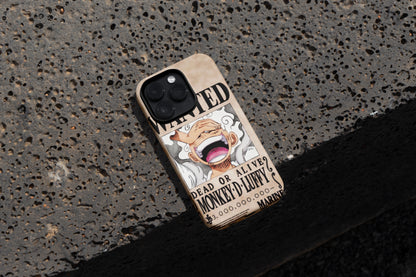 One Piece | Luffy Wanted Print Silicone Phone Case - CC-71