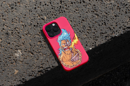 One Piece | Franky Print Silicone Phone Case - CC-90